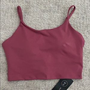 padded sports bra tank